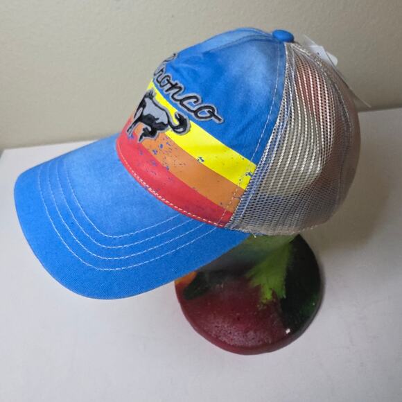Ford Bronco NWT Vintage Unisex Mesh Truckers hat. Snapback Adjustable Embroiderd - Picture 3 of 13